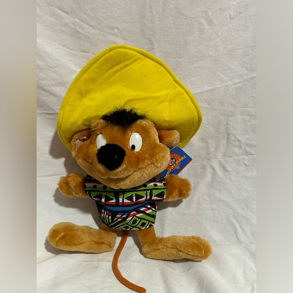VTG ACE 1998 WB Looney Tunes‎ Speedy Gonzalez Plush